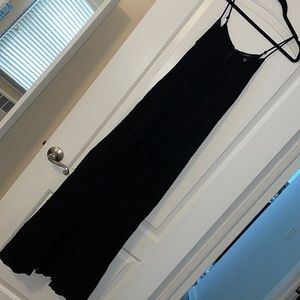 Forever21 black dress with shorts in front